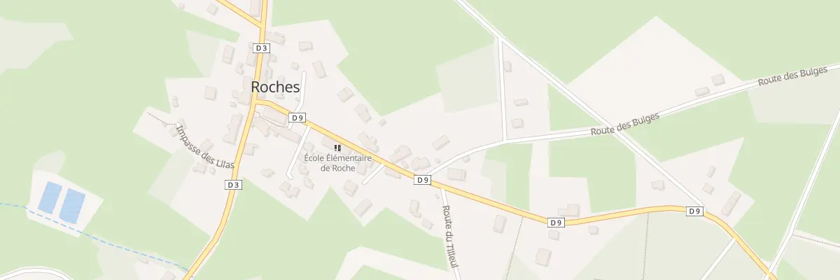 Plan du 4 Rte des Buiges à Roches
