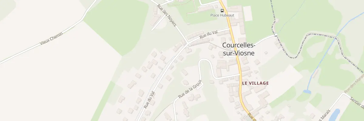 Plan du 5T Rue du Val à Courcelles-sur-Viosne