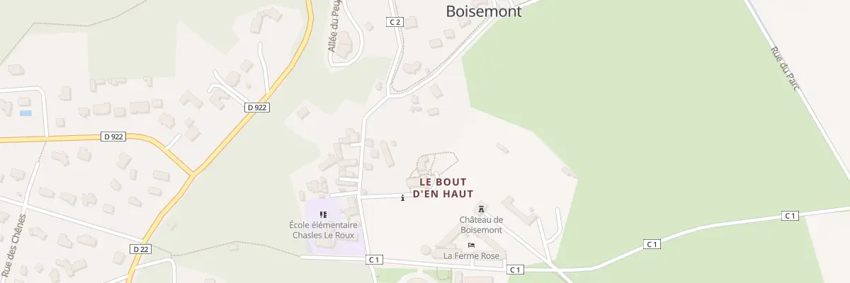 Plan du 19 Rue de la Mairie à Boisemont