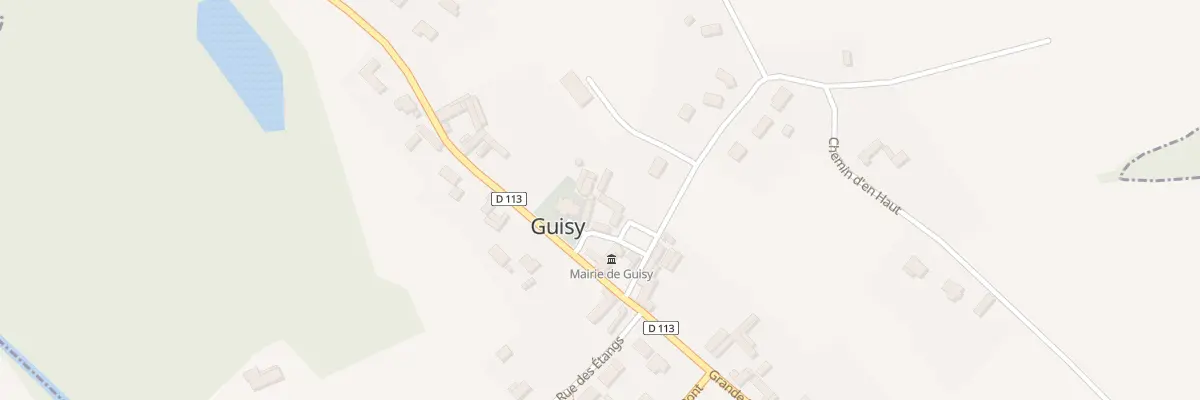 Plan du 2 Pl de la Mairie à Guisy