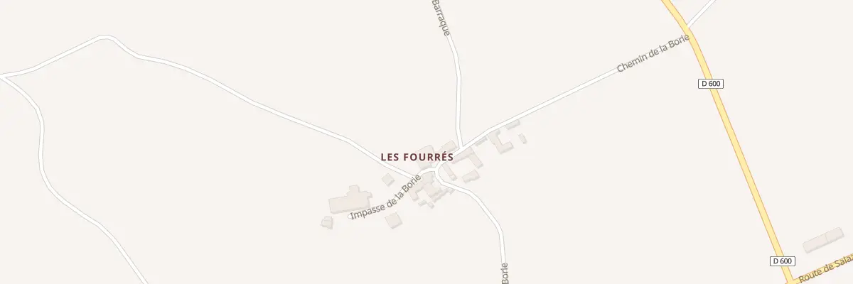 Plan du 5054 La Borie à Livers-Cazelles