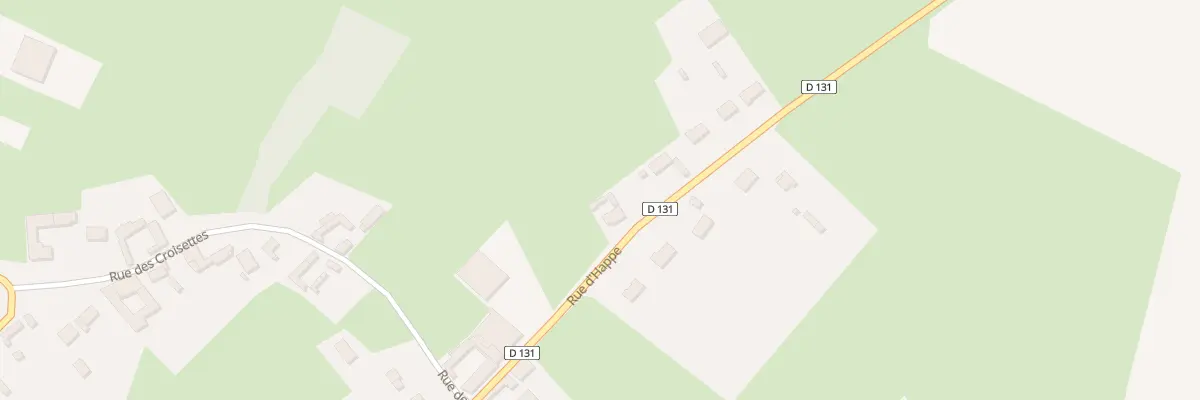 Plan du 23 Rue d’Happe à Campagne-lès-Boulonnais