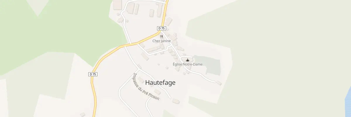 Plan du 5102 Le Bourg à Hautefage
