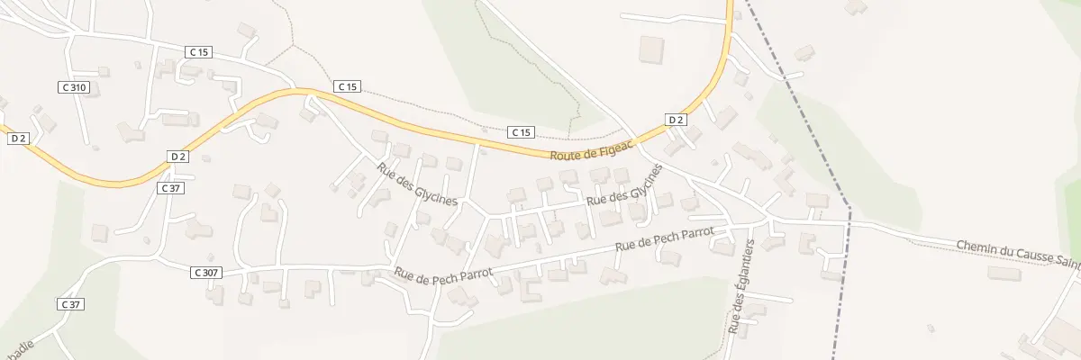 Plan du 112 Rue des Glycines à Lissac-et-Mouret