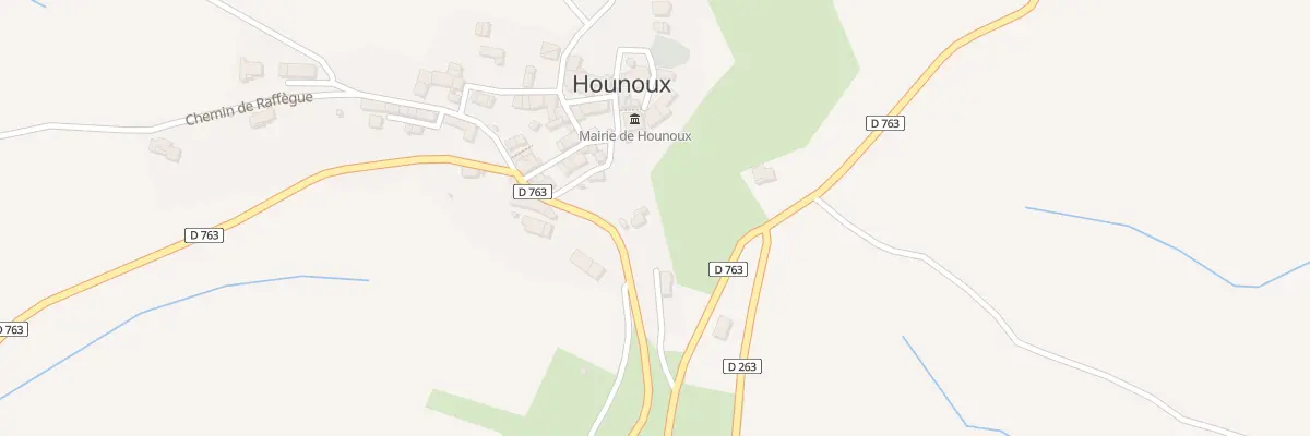 Plan du 9001 Las Costos-Ouest à Hounoux
