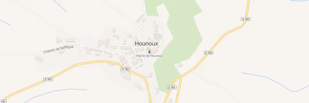 Plan du 5 Rue du Donjon à Hounoux