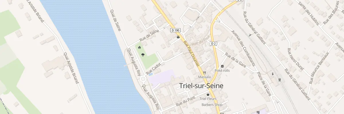 Plan du 7 Rue Cadot à Triel-sur-Seine