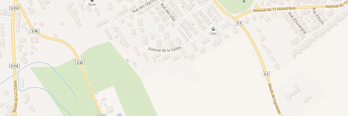 Plan du 54 Av de la Vallée à Issoudun