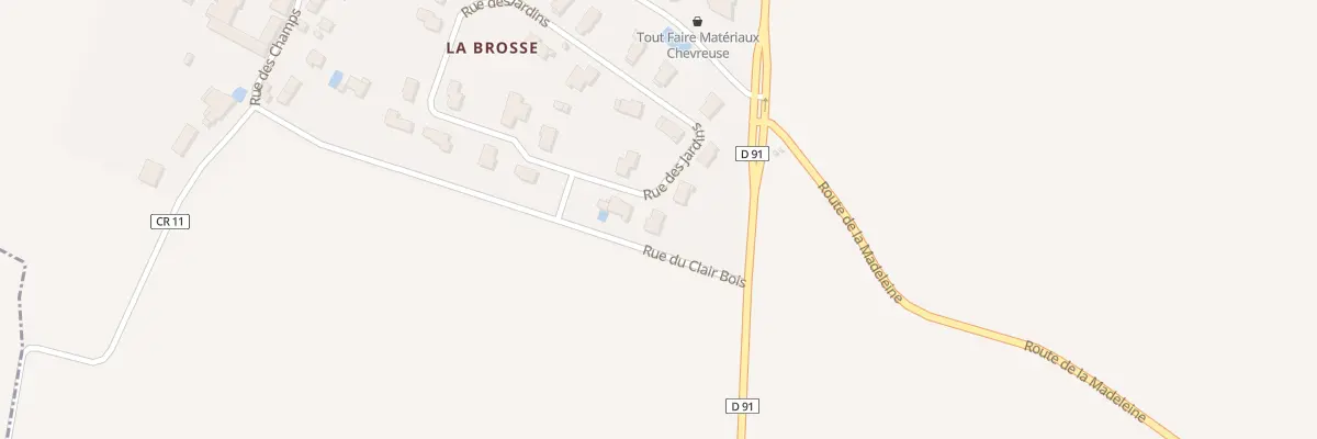 Plan du 8 Rue des Jardins à Saint-Lambert