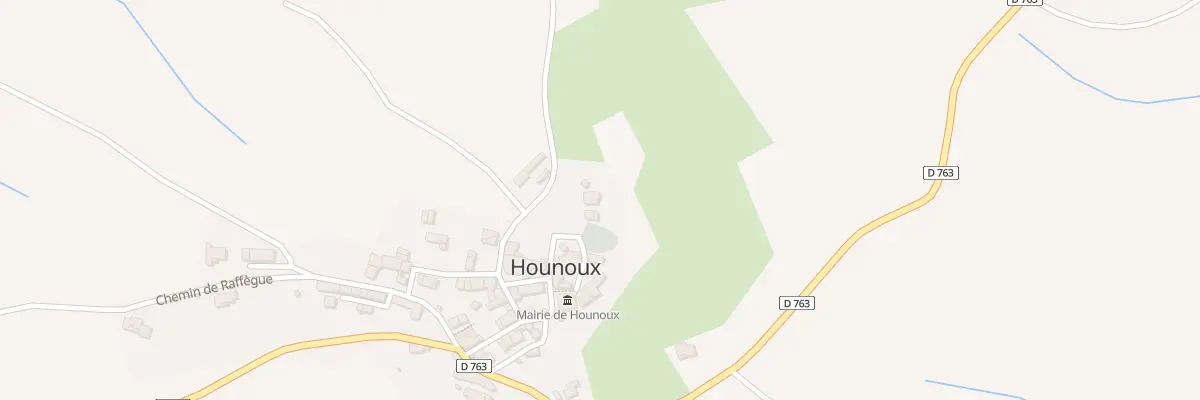 Plan du 8 Rue du Donjon à Hounoux