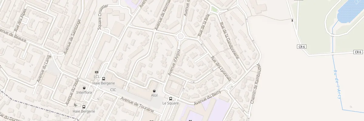 Plan du 4 Av d’Anjou à Villepreux