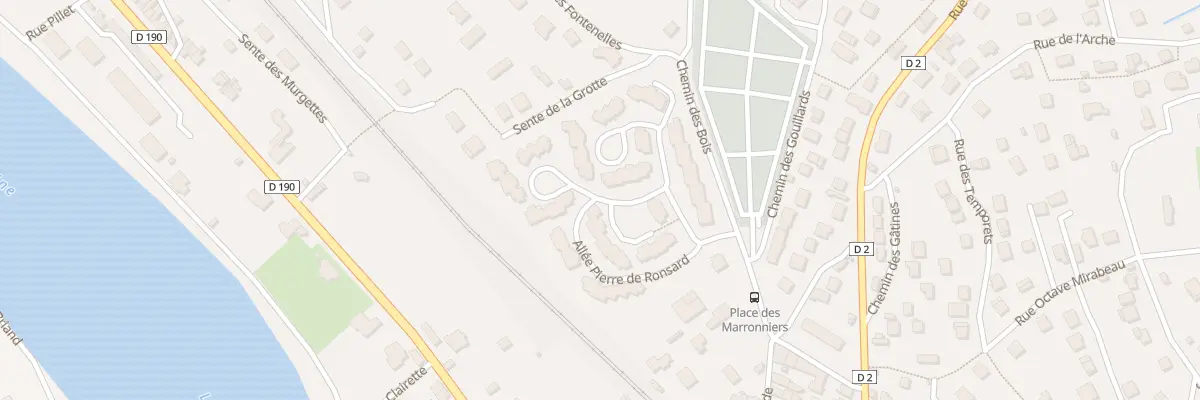 Plan du 2 All Paul Verlaine à Triel-sur-Seine