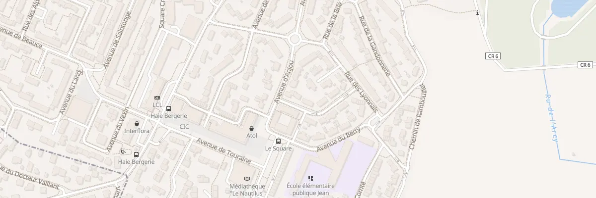 Plan du 3 Av François Mialaret à Villepreux