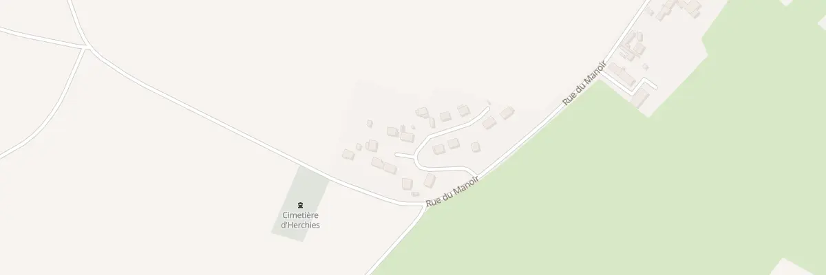 Plan du 13 Rue du Catillon à Herchies