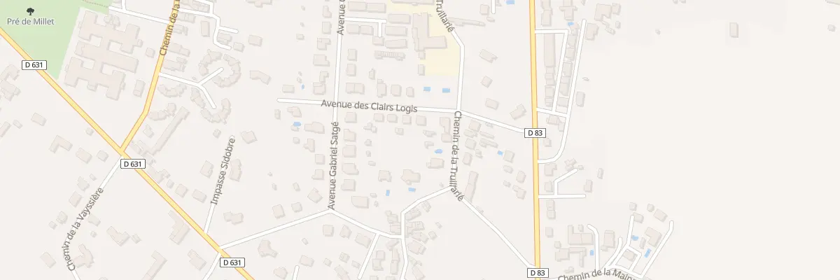 Plan du 3 Av des Clairs Logis à Graulhet