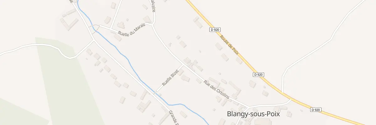 Plan du 15 Rue des Ortolins à Blangy-sous-Poix