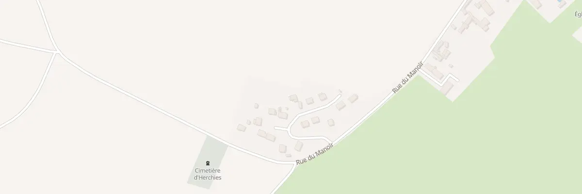 Plan du 15 Rue du Catillon à Herchies