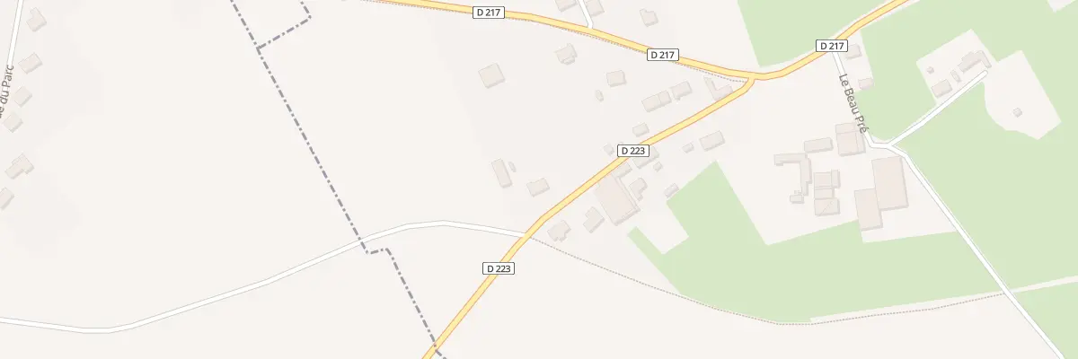 Plan du 6 Rte d’Audrehem à Bonningues-lès-Ardres