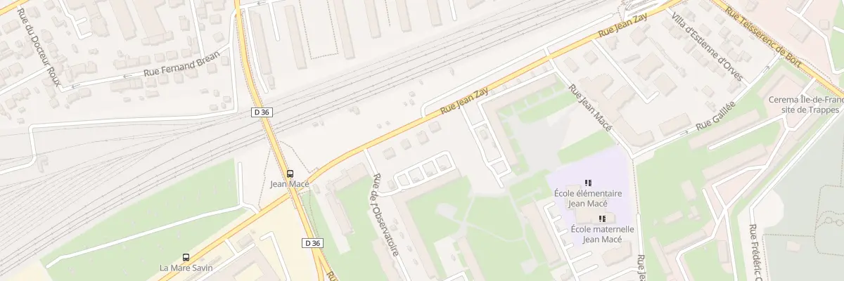 Plan du 13 Rue Jean Zay à Trappes