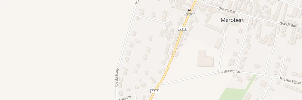 Plan du 16B Rue du Stade à Mérobert