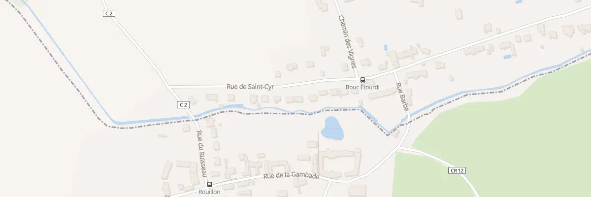Plan du 17 Rue de St Cyr à Longvilliers