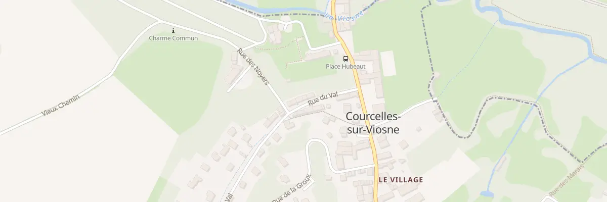 Plan du 4 Rue du Val à Courcelles-sur-Viosne
