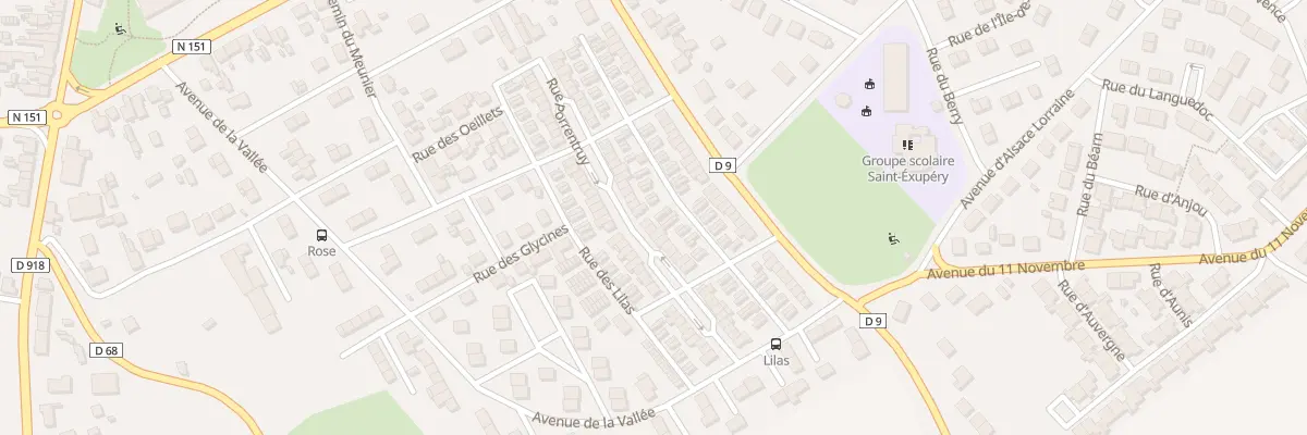 Plan du 45 Rue Porrentruy à Issoudun