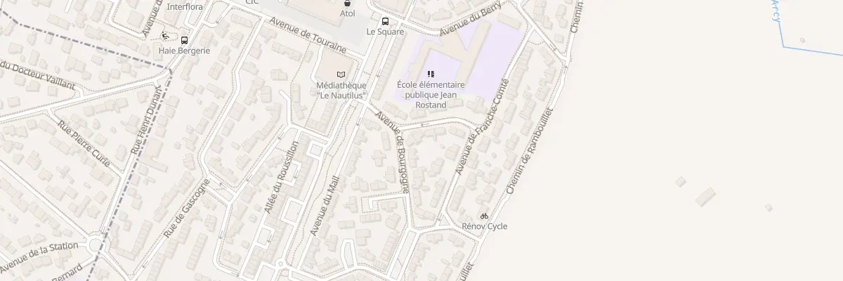 Plan du 2 Av de Champagne à Villepreux