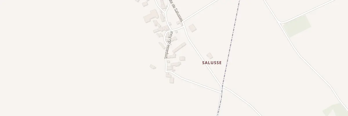 Plan du 5131 Salusses à Montsalès