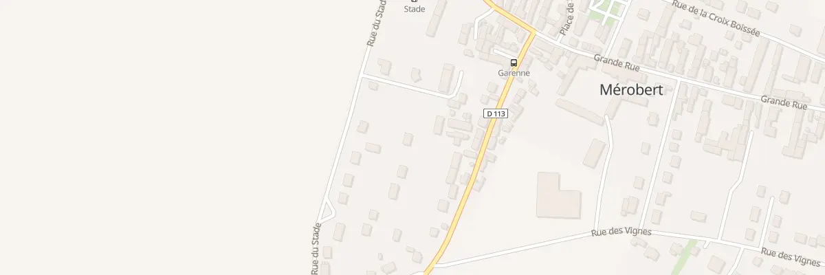Plan du 22 Rue du Stade à Mérobert