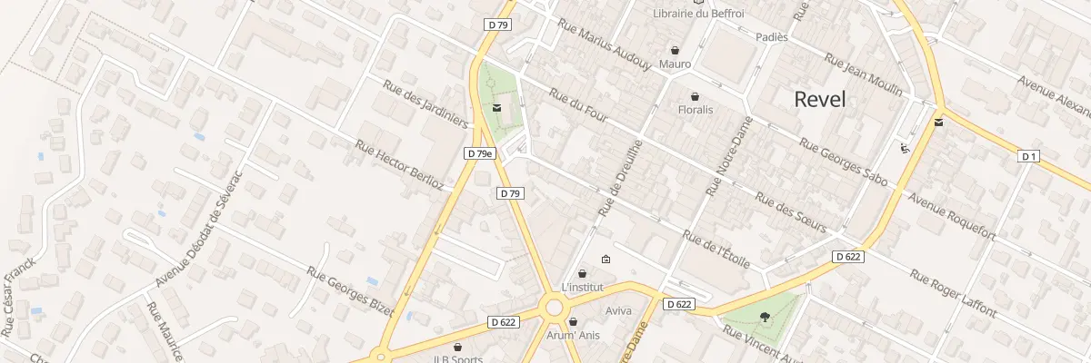 Plan du 25 Rue de l’Etoile à Revel