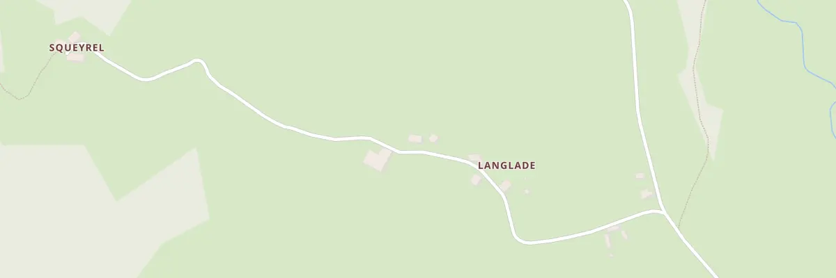 Plan du 8 Langlade à Sexcles