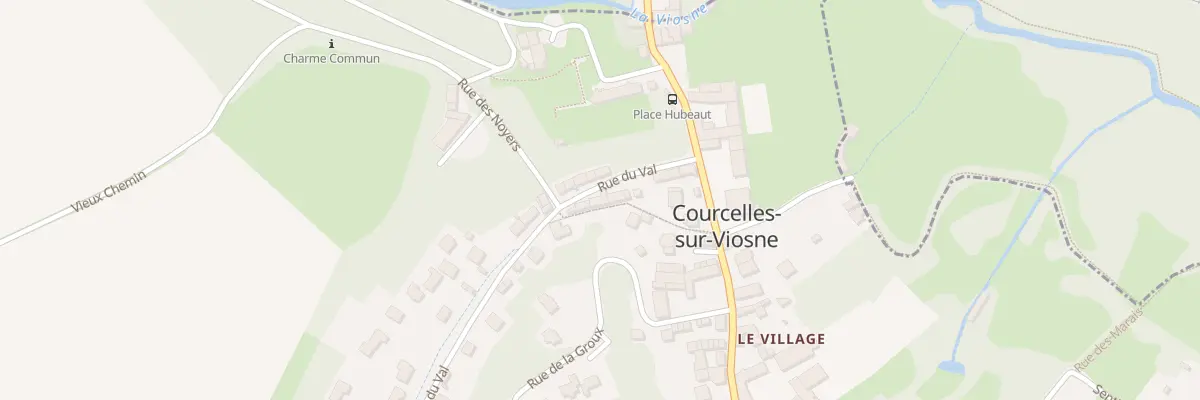 Plan du 3 Rue du Val à Courcelles-sur-Viosne