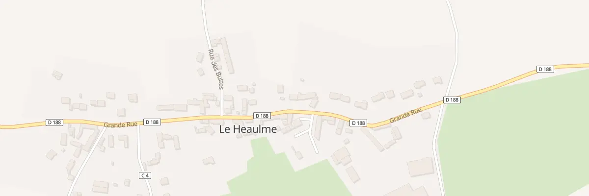 Plan du 22 Gr Grande Rue au Heaulme