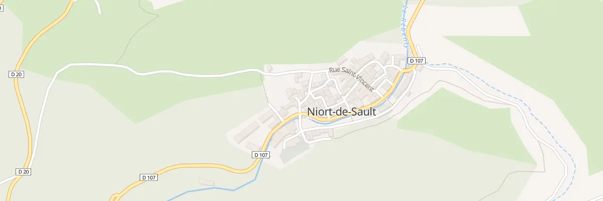 Plan du 32 Le Village à Niort-de-Sault