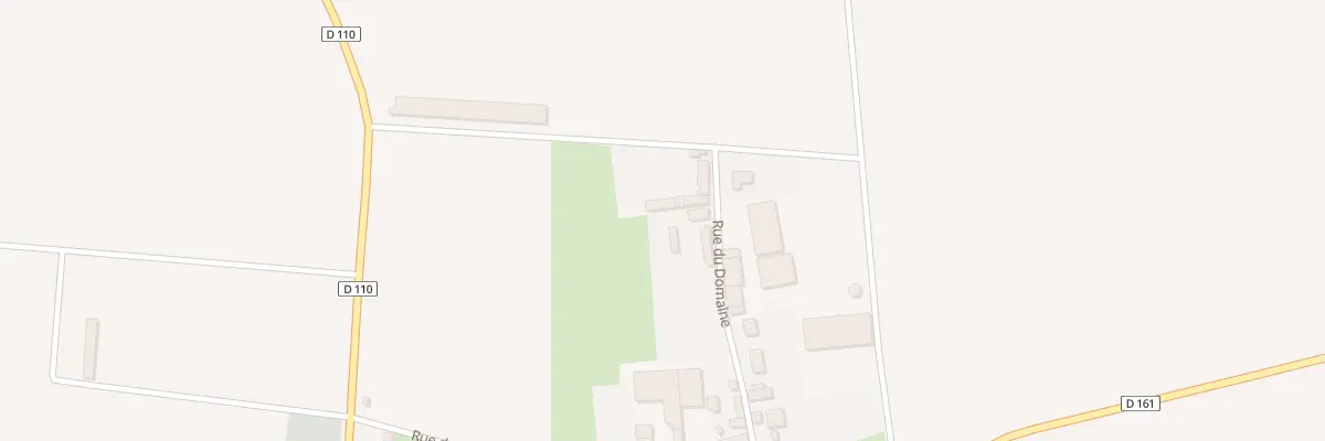 Plan du 15 Rue du Domaine à Chaussy