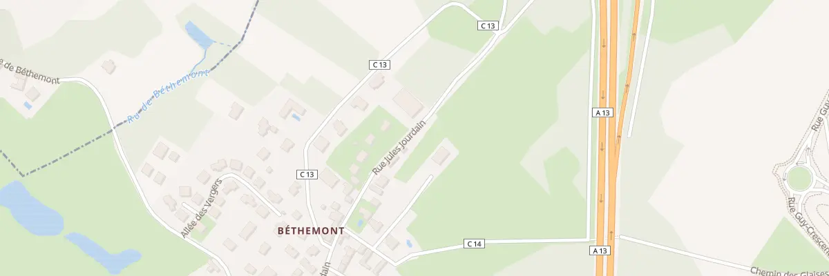 Plan du 73 Rue Jules Jourdain à Poissy