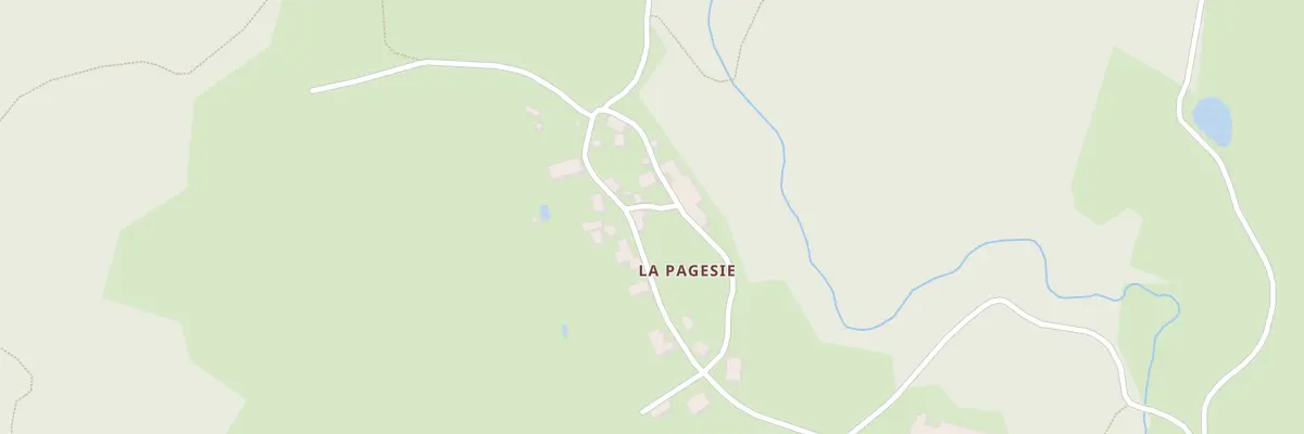Plan du 5159 La Pagesie à Sexcles