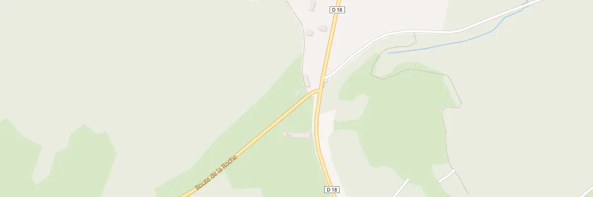 Plan du 14 Rte de la Roche à Gros-Chastang