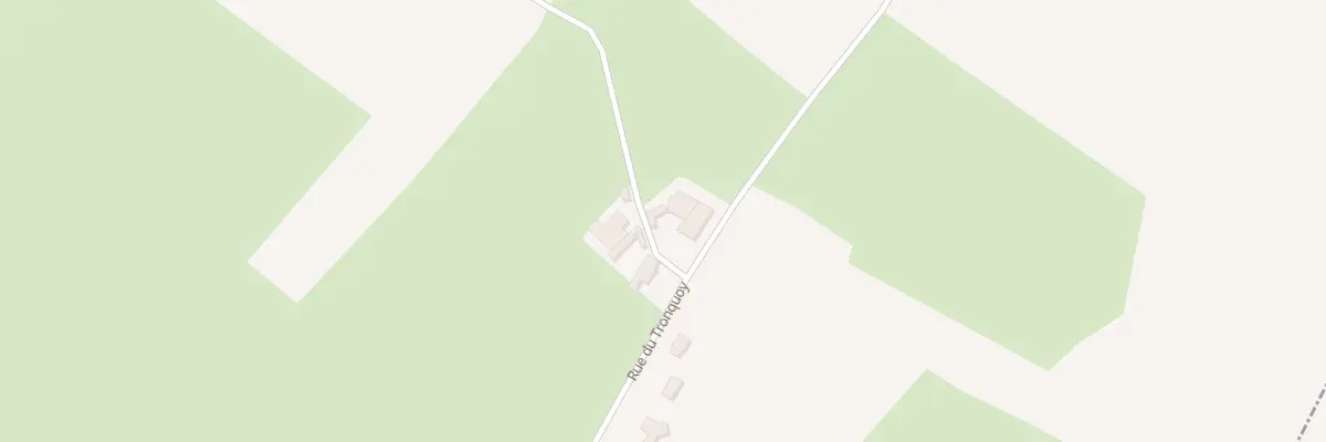 Plan du 609 Rue du Tronquoy à Aix-en-Ergny