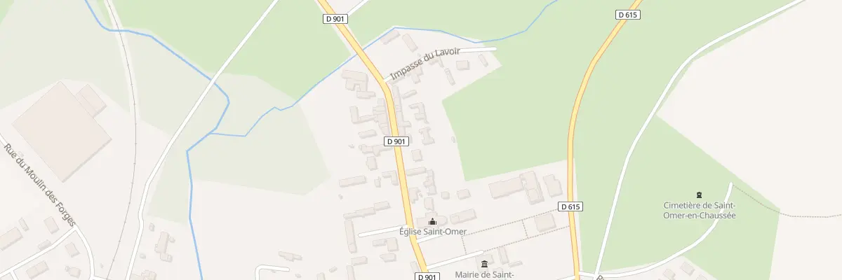 Plan du 52 Rue du Maréchal Leclerc à Saint-Omer-en-Chaussée