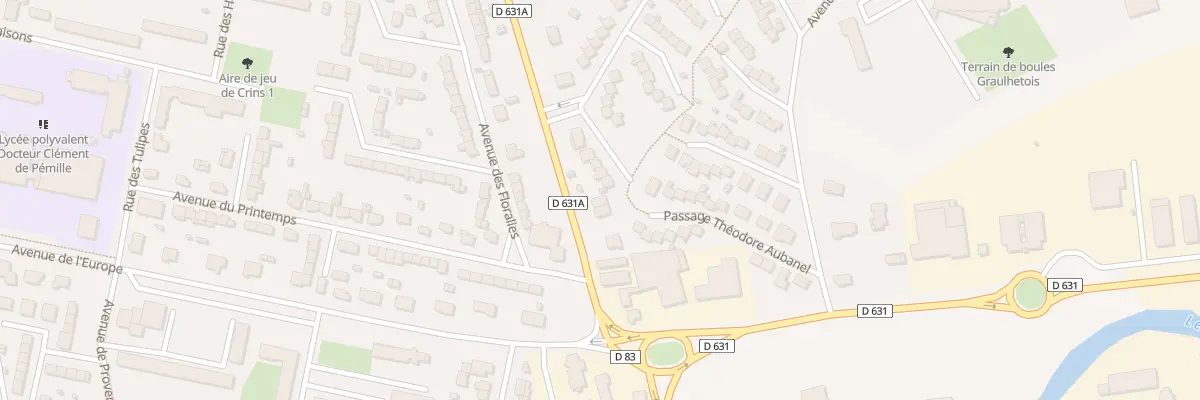 Plan du 8 Bd de la Casse à Graulhet