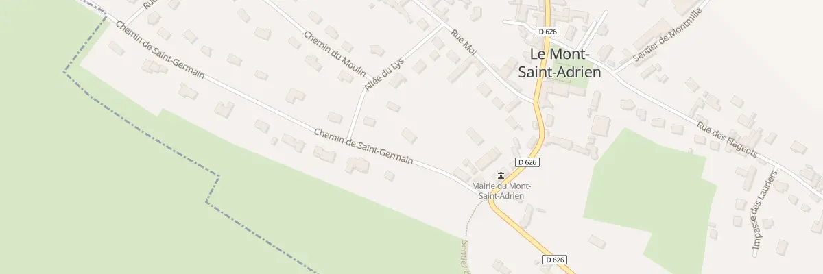 Plan du 108 Che de Saint-Germain au Mont-Saint-Adrien