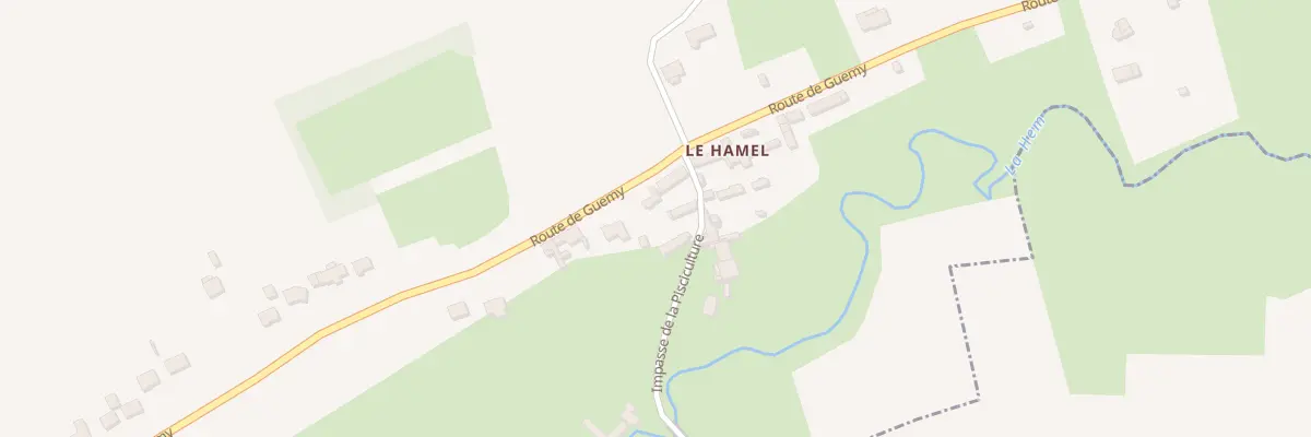 Plan du 42 Rte de Guémy à Clerques