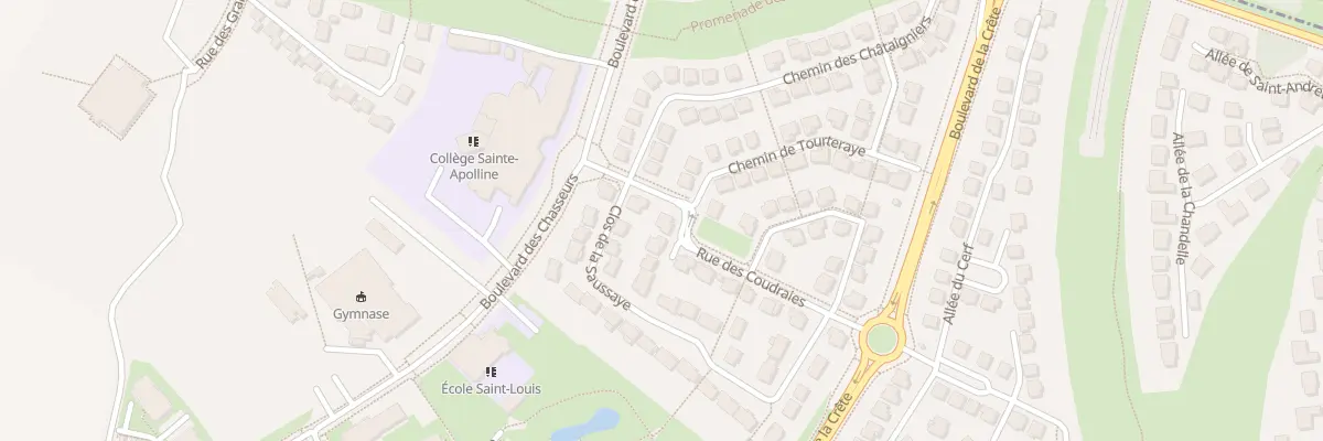 Plan du 19 Rue des Coudraies à Courdimanche