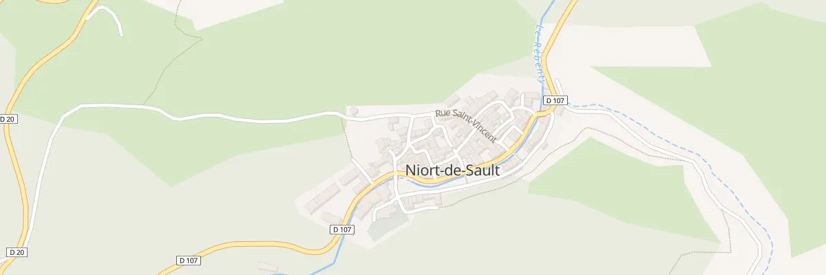 Plan du 28 Le Village à Niort-de-Sault