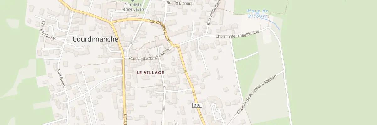 Plan du 5B Rue Jacques Lambert à Courdimanche