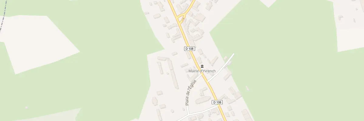 Plan du 4 Rue de la Maladrerie à Yvrench