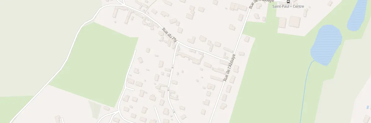 Plan du 7 Rue du Ply à Saint-Paul