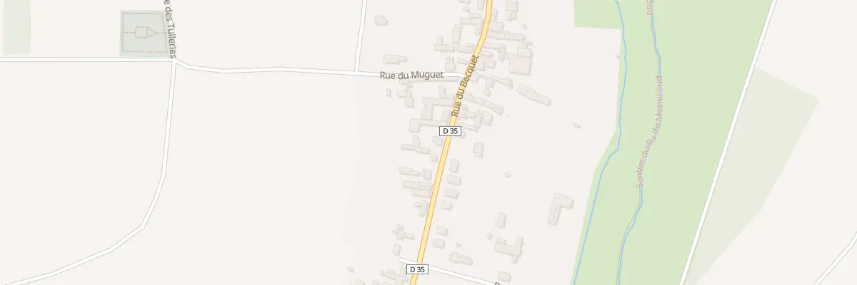 Plan du 38 Rue du Becquet à Montchevreuil